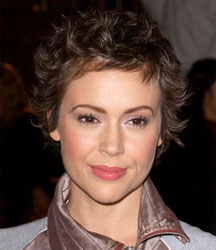 Alyssa Milano, sport and spiky style