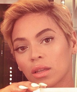 beyonce with short hair