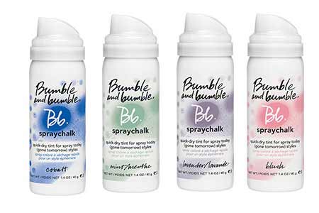 chalk spray temporary hair color by bumble and bumble