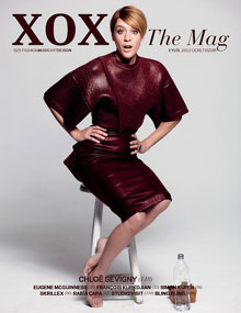 Chloe sevigny on XOXO fashion magazin cover in september 2012