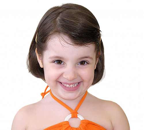 Kids Hair Style Picture - Short and Straight