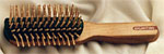 detachable wood bristle hair brush