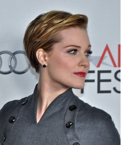 short hair - Evan Rachel Wood - side view