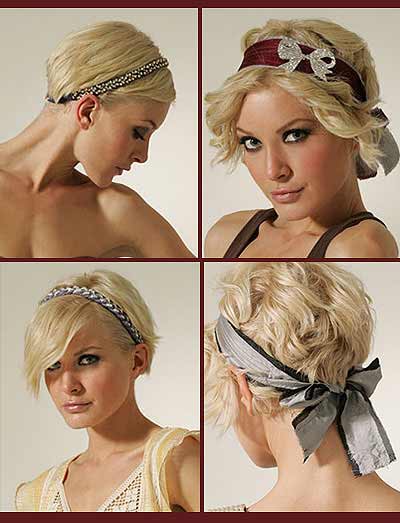 Sweet Hair Accessory Ideas for Short Hair