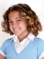 Kids Hair Style In Curly Texture