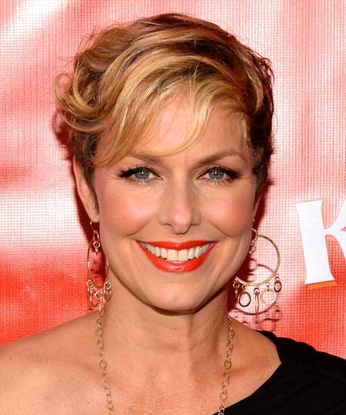 Melora Hardin - 2014 casual short hair for formal event