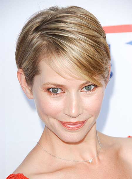 short fine hair overlap parting