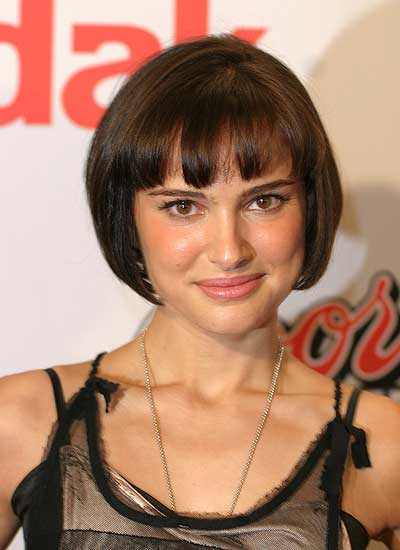 Natalie With Chin Length Bob And Super Short