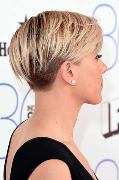 soft edgy haircut on the longer side of pixie - modern haircut