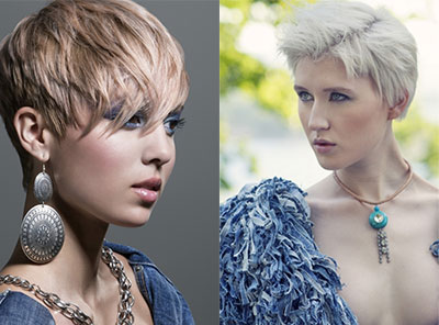 Angled Haircut