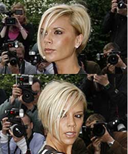 Victoria Beckham With Short Hair