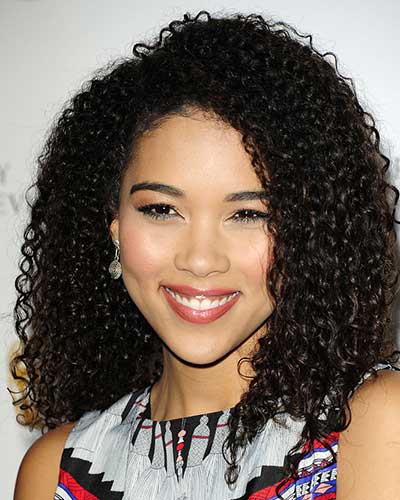 natural hair - Alexandra Shipp