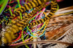 feather extensions