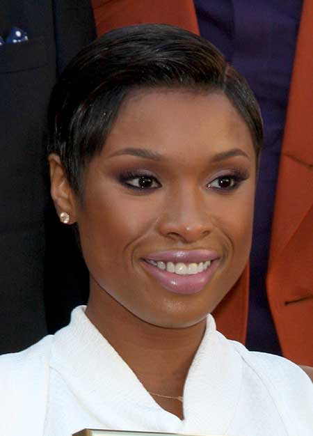 short hair - Jennifer Hudson