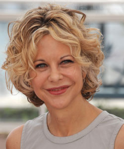 Meg Ryan curly hair in 2010 - May 16