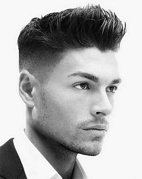 50s inspired undercut haircut