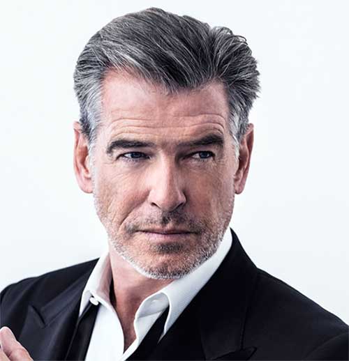 Should men cover up their grey hair?