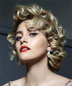 paris jackson in Marilyn Monroe inspired look