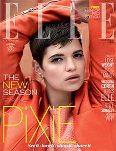 Pixie Geldof on ELLE Cover UK 2013 August