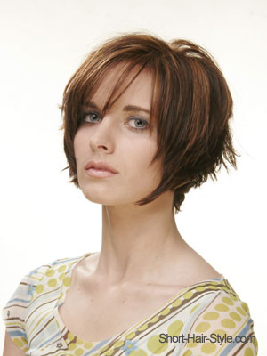 bob hair cut cut with razor