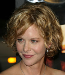 meg ryan short wavy hair