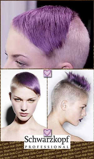 vivid lavender hair color