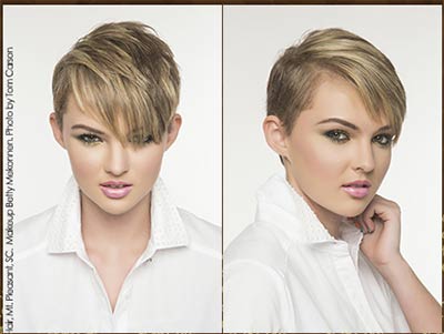 Angled Haircut