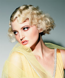 1920s inspired vintage hairstyle