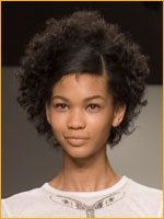 afro trendy hair