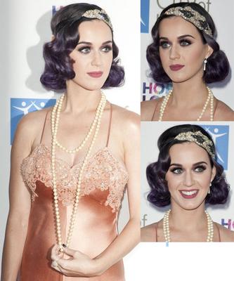 1920s Flapper Girl inspiration - Katy Perry June 2012 