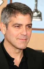 george clooney hair