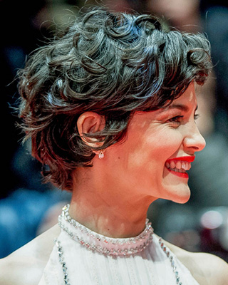 How Can I Style My Short Hair More Curly Like Audrey Tautou