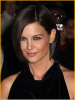 Katie Holmes with short bob hair style - Los Angeles Premiere 2008, CA