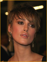 keira knightley with short hair