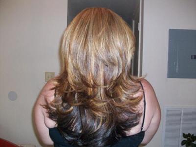 Long hair - Two-tone base color. by Brenda (Bethlehem, PA)