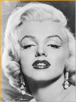 Classic Marilyn Monroe hairstyle
