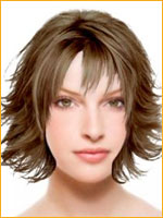 original style with medium length brown flick style