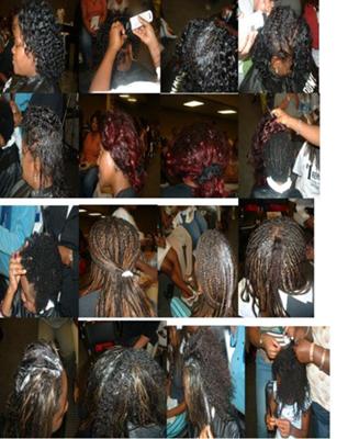 Removal of Matted Hair braids or Hair weaves