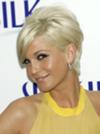 Short hair style with light blonde