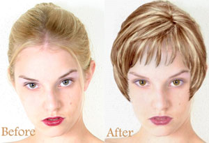 Virtual Hairstyle Makeover on Virtual Hairstyles   Virtual Makeover   Hairdo   Haircut   How