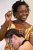 New African Hair Style in Copenhagen