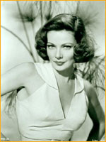 Gene Tierney with soft wave