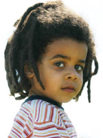 Kid with Afro Hair