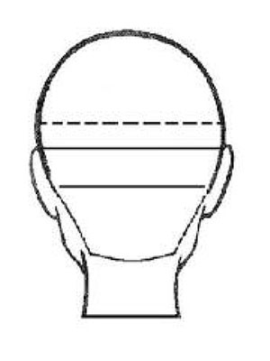 2 to 4 rows extension could be enough for lengthening past shoulder length hair