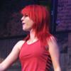 Hayley Williams with red hair color